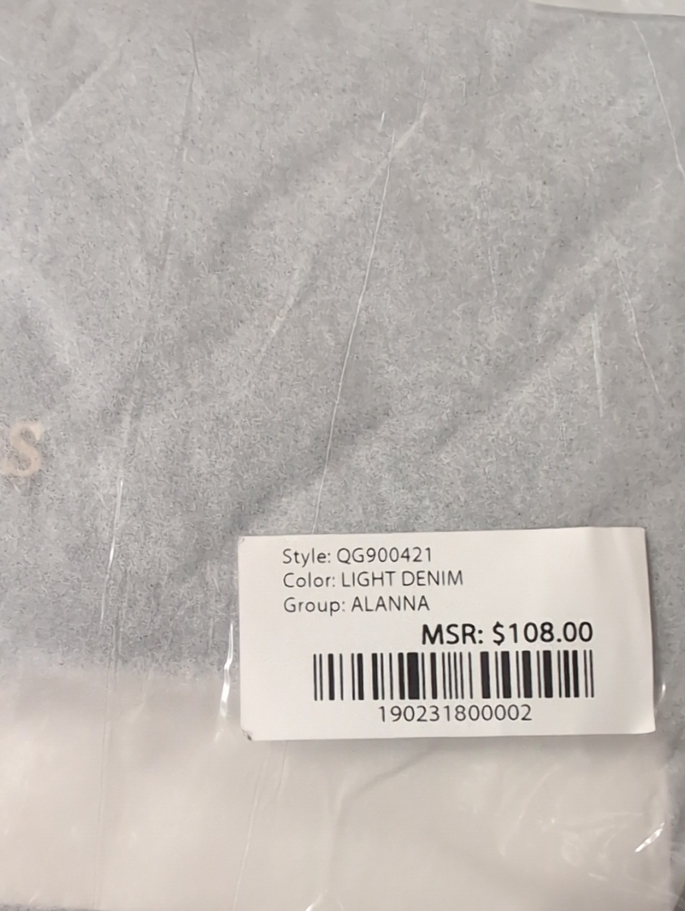 Guess Light Denim Alanna Bag